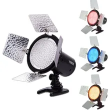 Yongnuo YN-168 YN168 Studio Photo LED Video Light for Canon Nikon DSLR Camera Camcorder Video Shooting 4 Colors Plate