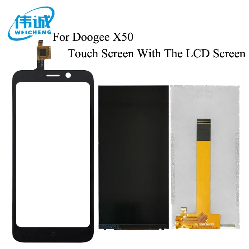WEICHENG 5 0 ''Для Doogee X50 X50L ЖК-дисплей + дигитайзер сенсорного экрана для /