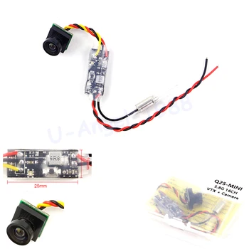 

1set KINGKONG Q25 5.8G 25mW 16CH micro AV Transmitter With 600TVL FPV Camera for RC Indoor Quadcopter FPV Camera Drone