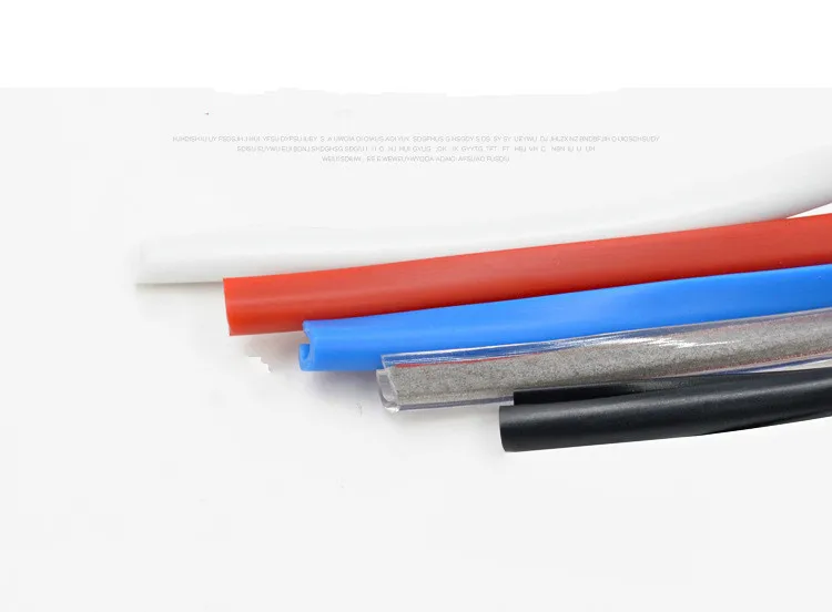 Car Door Protector Rubber Sealing Strip Anti Wear Rubber Strip Car Styling Suitable For Audi BMW VW Many Cars  Auto Car-styling (3)