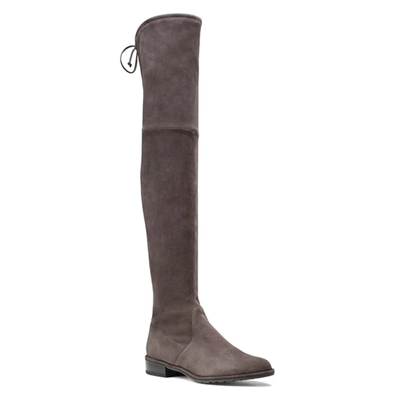 Spring Autumn Women Shoes Over Knee Boots Women Flock Thigh High Boots Ladies Botas Mujer Shoes Woman Feminina Spring Autumn Women Shoes Over Knee Boots Women Flock Thigh High Boots Ladies Botas Mujer Shoes Woman Feminina