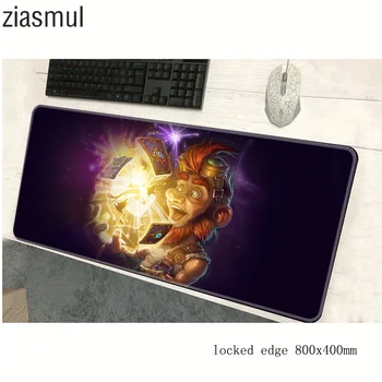 

Hearthstone mouse pads HD print pad to mouse notbook computer mousepad 800x400x3mm gaming padmouse gamer to keyboard mouse mat