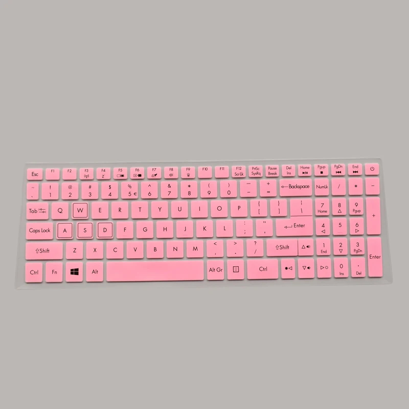 Ноутбук 15,6 дюйм чехол для клавиатуры протектор кожи для acer Predator Helios серии 300 G3-573/Triton 700/Nitro 5/Ph317 - Цвет: pink