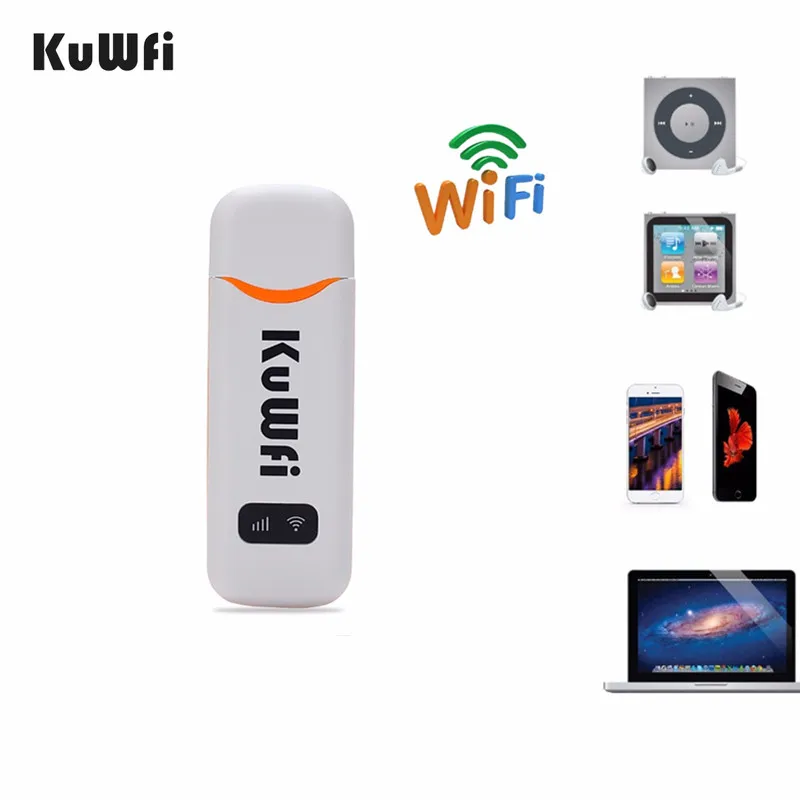 KuWfi 4G модем разблокирован LTE USB ключ 100 мбит/с FDD/TDD/WCDMA беспроводной маршрутизатор 2 0