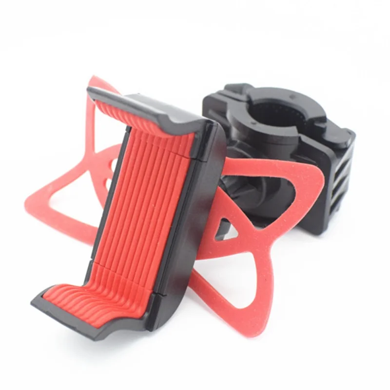 

Portable Bike Bicycle Motorcycle Handlebar Mount Holder Phone Holder With Silicone Support Band For Iphone Samsung GPS