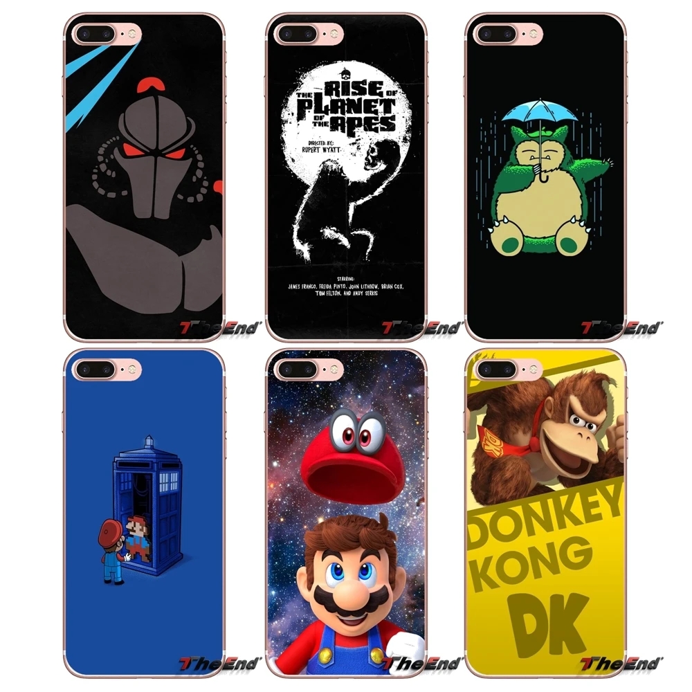 

A Space Odyssey Donkey Kong Geek Soft Case For iPhone X 4 4S 5 5S 5C SE 6 6S 7 8 Plus Samsung Galaxy J1 J3 J5 J7 A3 A5 2016 2017