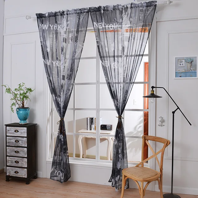 Online Shop 2018 sheer gordijnen slaapkamer Vrijheidsbeeld New York ... Online Shop 2018 sheer gordijnen slaapkamer Vrijheidsbeeld New York ...