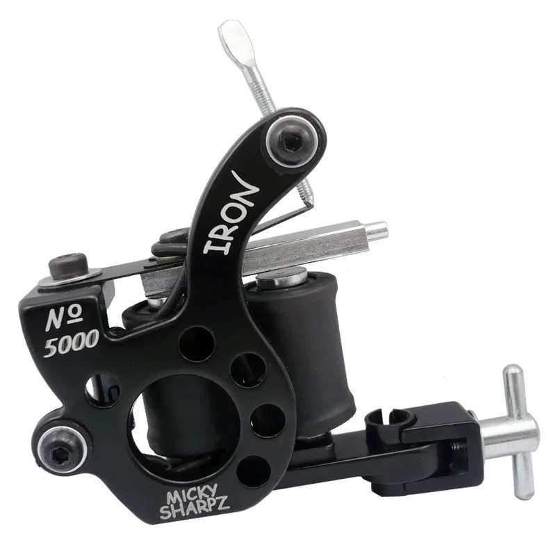 

Besta Wire Cutting 10 Wrap Coils Tattoo Machine For Liner And Shader Black Color Iron Tattoo Supplies free shipping