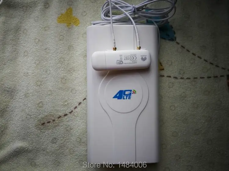 Оригинальный разблокированный Huawei E8372 + 4G антенна двойной разъем TS9 150 Мбит/с LTE USB