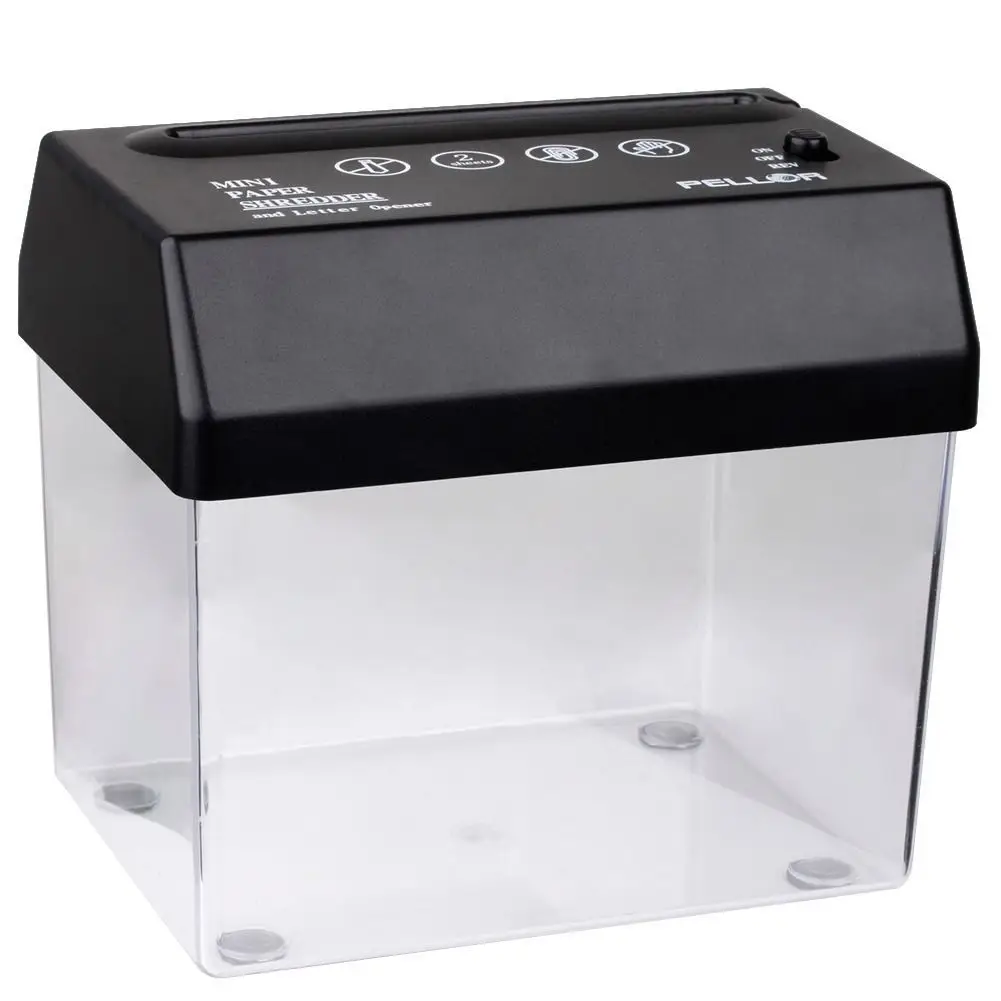 Tira de Papel-corte Abridor de Carta para Casa Envio sem Baterias Novo Desktop Dobrado Mini Pequeno Usb Shredder & - Escritório a4 ou a5 Mod. 137059 4 High Quality Computador e Escritório
