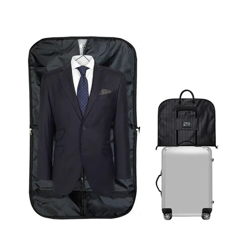 Men&#39;s Large Suit Bag Travel Hand Luggage Carry on Handbag Clothing Dustproof Cover Trip ...