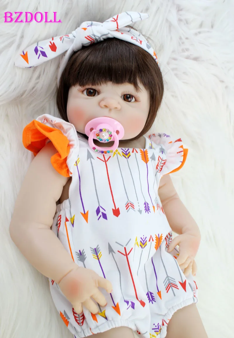 BZDOLL 22 &quotсиликоновый чехол для новорожденной девочки прекрасная принцесса