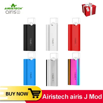 

Original Airistech Airis J Vape Pod Vaporizer for Nico Salt Pod Mod System Compatible Cartridge Vape Pen Battery E Cigarette Kit