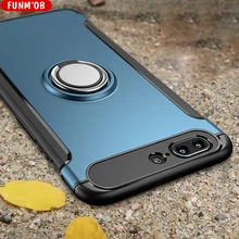 Funm’ob автомобильный держатель Магнитный телефон чехол для OnePlus 5 Мягкие силиконовые с жесткого прочный пластиковый Панцири чехол для OnePlus Coque принципиально