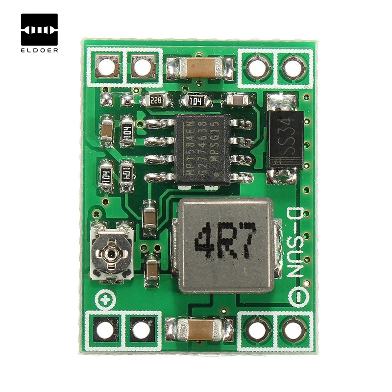 

1PC 22mm X17mm Mini MP1584EN DC-DC BUCK Adjustable Step Down Module Effect Higher Than LM2596 DIY mobile power Boards Modules