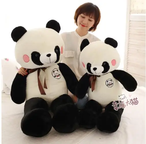 

110cm Cute panda plush toy panda doll big size pillow birthday gift high quality