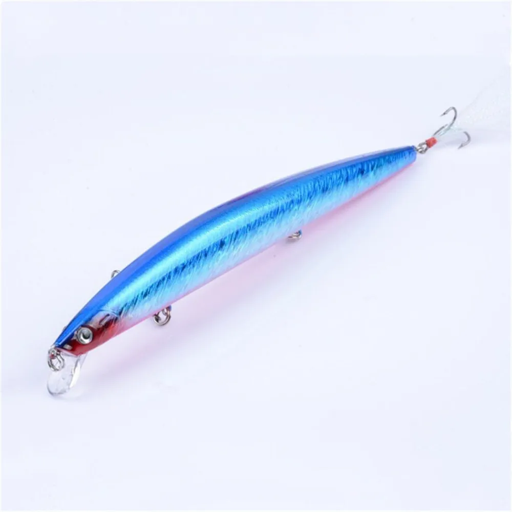 1PCS 18.5cm 22g Minnow Fishing Lure Artificial Hard Bait Bass Wobbler Crankbait