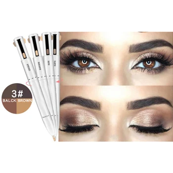 

4 in 1 Easy to Wear Eyebrow Contour Pen Defining Highlighting Eyebrow Microblading MH88