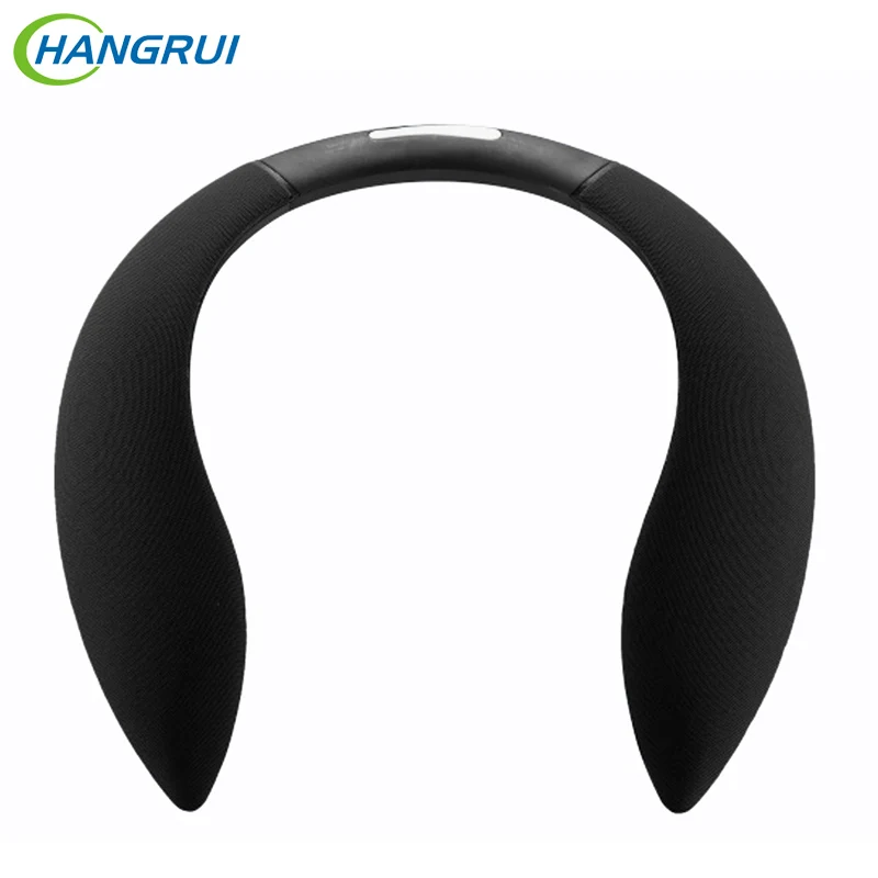 

Portable Bluetooth Speaker Wireless Headphones 3D Surround Sound Bib Neckband Soundbar Headset Support FM AUX TF USB With Mic