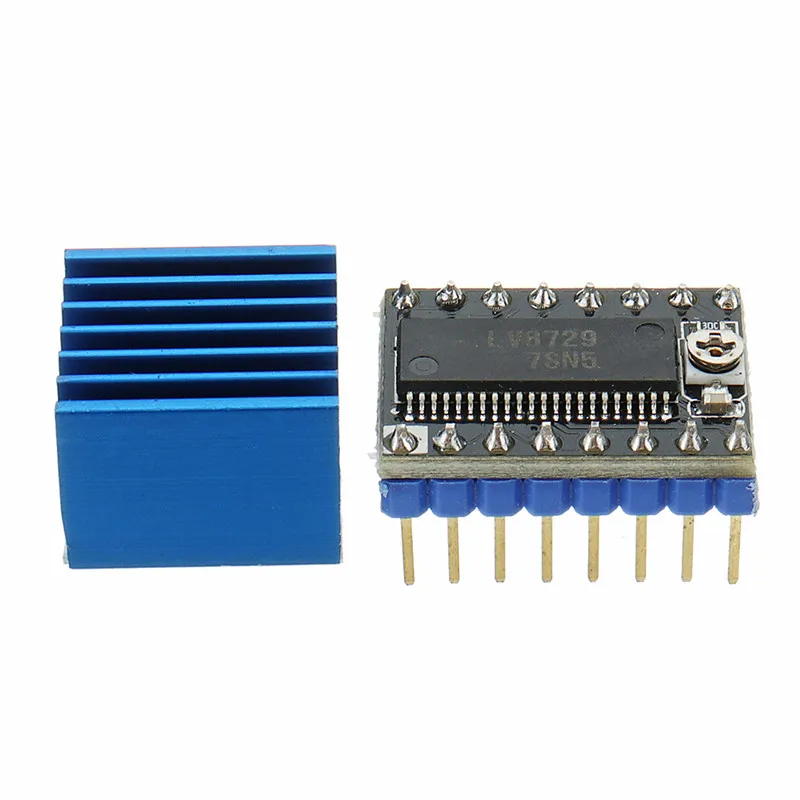 

1pc Ultra-silent 4-layer Substrate LV8729 Stepper Motor Driver Support 6V-36V With Heatsink For 3D Printer