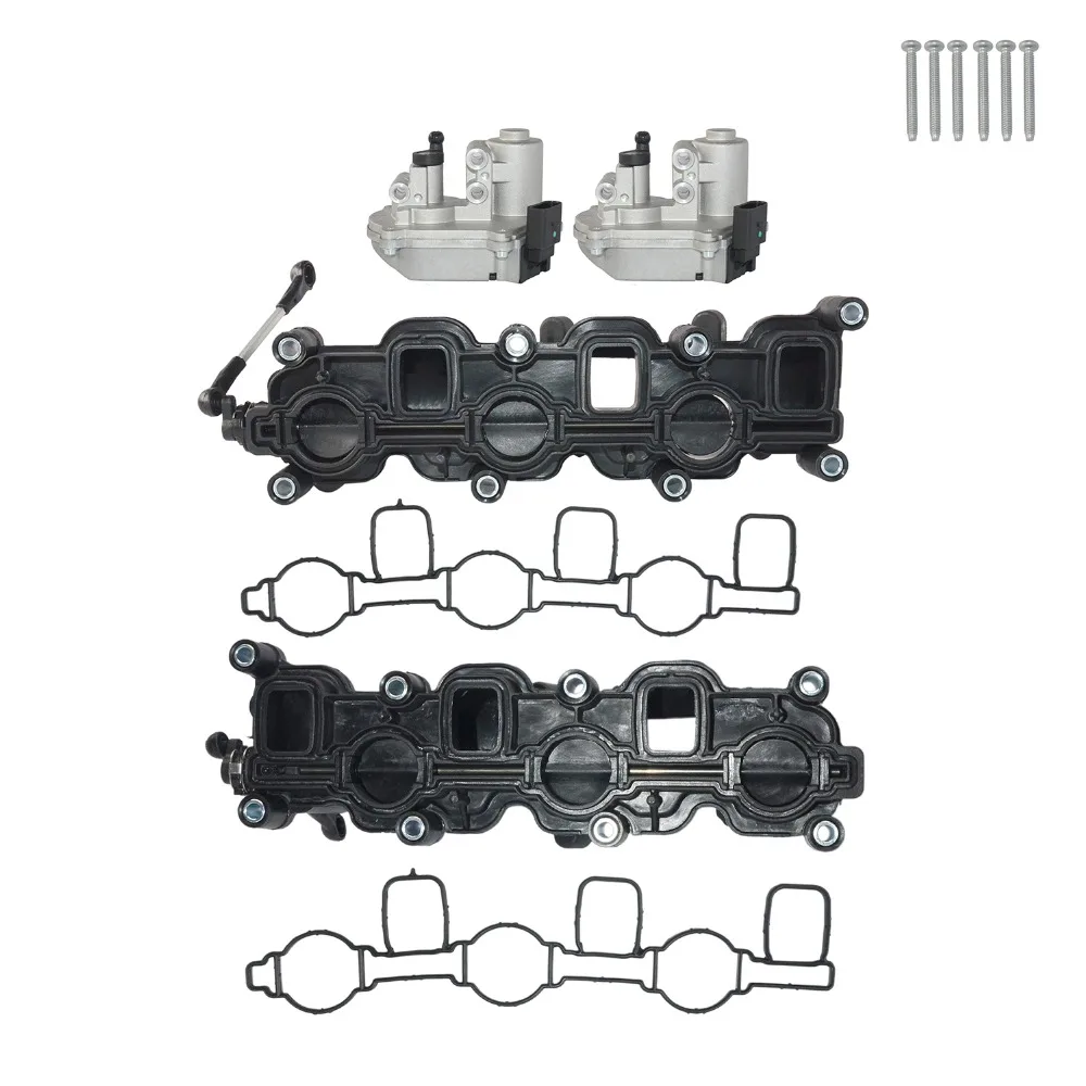 AP01 впускной коллектор + комплект привода клапана для AUDI A4 A6 A8 Q7 VW TOUAREG PHAETON 2 7 3.0TDI