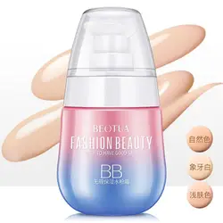 Стойкий BB крем для лица увлажняющий консилер Nude Foundation макияж голые отбеливающие лица красота макияж корейская косметика