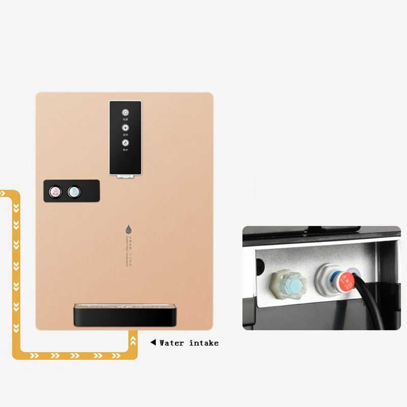 Multifunctional Hot/Cold/Ice Electric Water Dispenser 220V Wall Mounting Water Heater Water Cooler Drinking Fountain