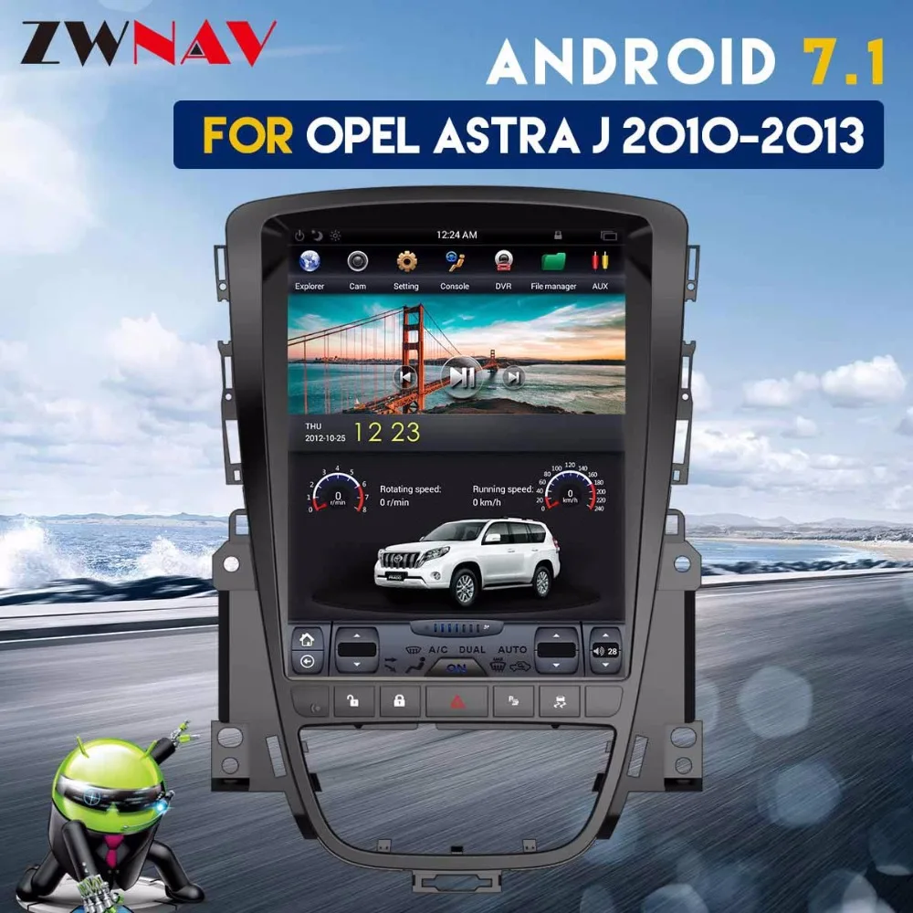 Tesla Style IPS Screen Android 7 1 Car font b GPS b font Navigation Auto Radio