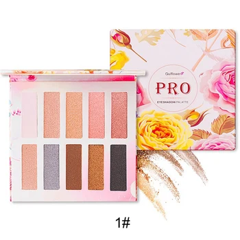 

10 Color Non-Dizzy Eyeshadow Palette Makeup Shimmer Shine Make Up Pigments Eye shadow Palette Matte Maquiagem