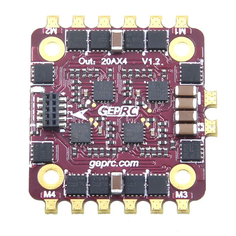 Geprc 20x20 мм стабильное Flytower 20A BL_S ESC и F4 игровые джойстики и 48CH 25/100/200 мВт VTX для мультироторные детали