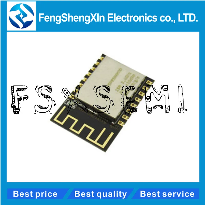 

ESP8266 ESP-12F (ESP-12E upgrade) Remote Serial Port WIFI Wireless Module ESP8266 4M Flash