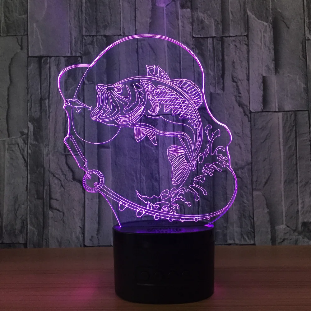 Lamparas De Mesa 3d настольные лампы для гостиной 7 цветов меняющая настольная лампа Deco