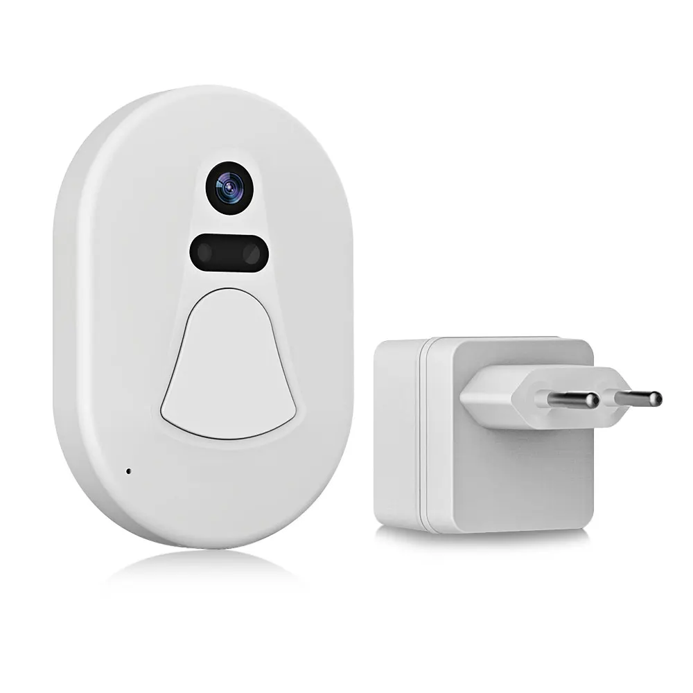 FIMEI D1 WiFi Smart Камера дверной звонок Ночное видение Широкий формат Запись видео фото