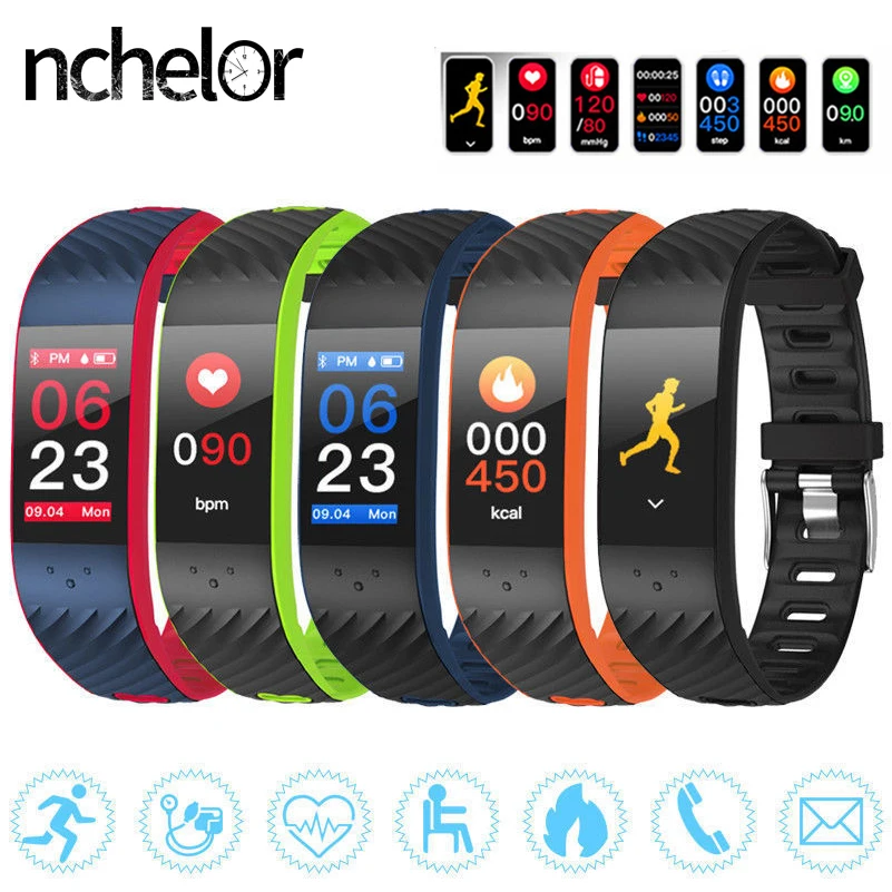 

Fitness Watch Color Screen Sleep Activity Tracker Smart Bracelet for Men Women Sport Smat Band With Heart Rate Monitor Watches