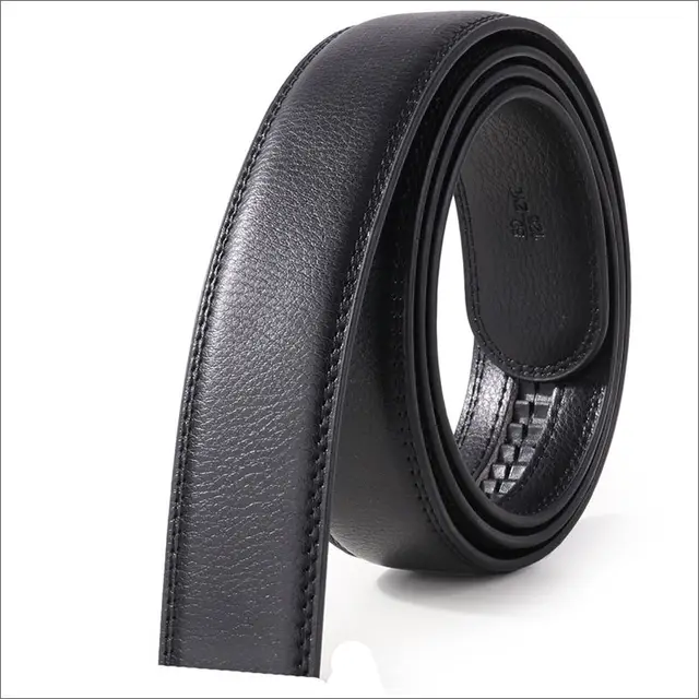 mens grey leather belt designer
