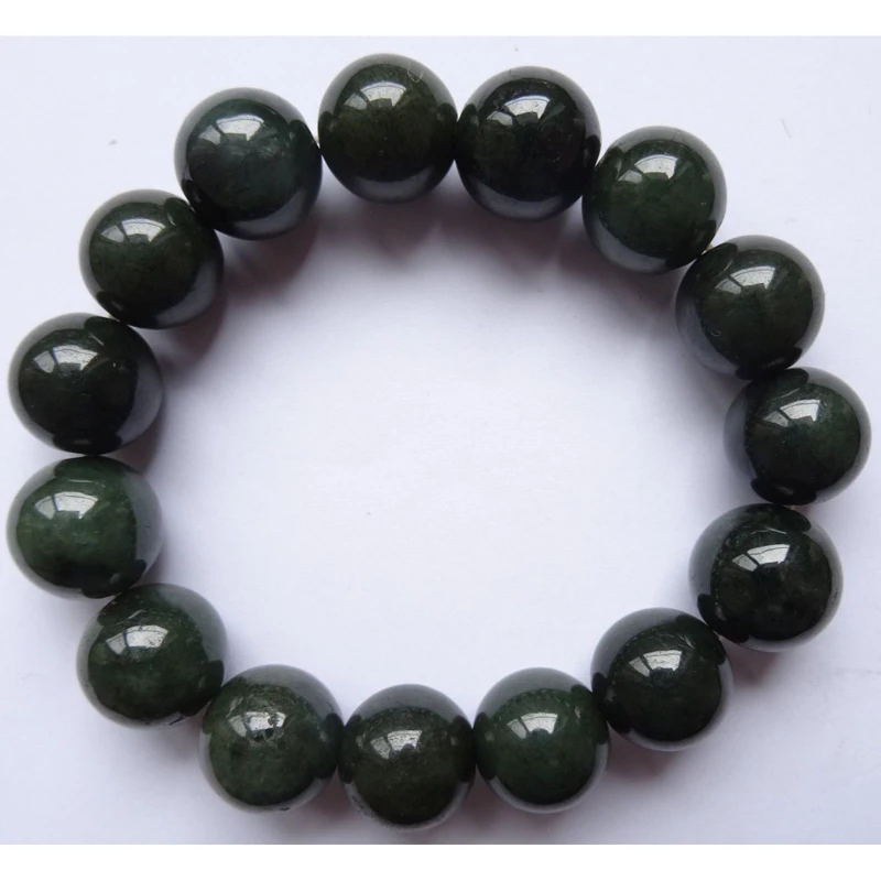 

BEAUTIFUL 100% Pure Natural Dark Bead Handmade Pearls Jewels Bracelet