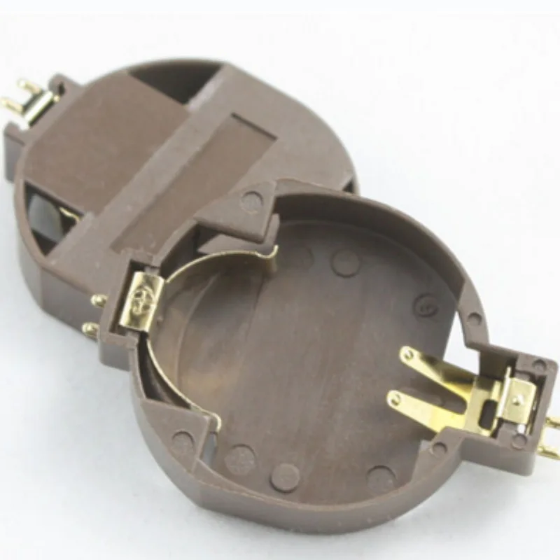 Free shipping wholesale 50pcs 3V CR2032 BS-10 battery holder environmental protection high temperature button cell holder Free shipping wholesale 50pcs 3V CR2032 BS-10 battery holder environmental protection high temperature button cell holder