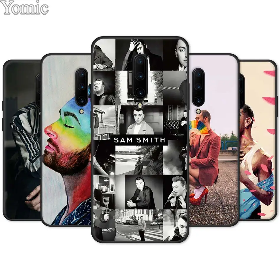 

Phone Case for Oneplus 7 7 Pro 6 6T 5T Black Soft TPU Cover Shell for Oneplus 7 7Pro Silicone Case Sam Smith