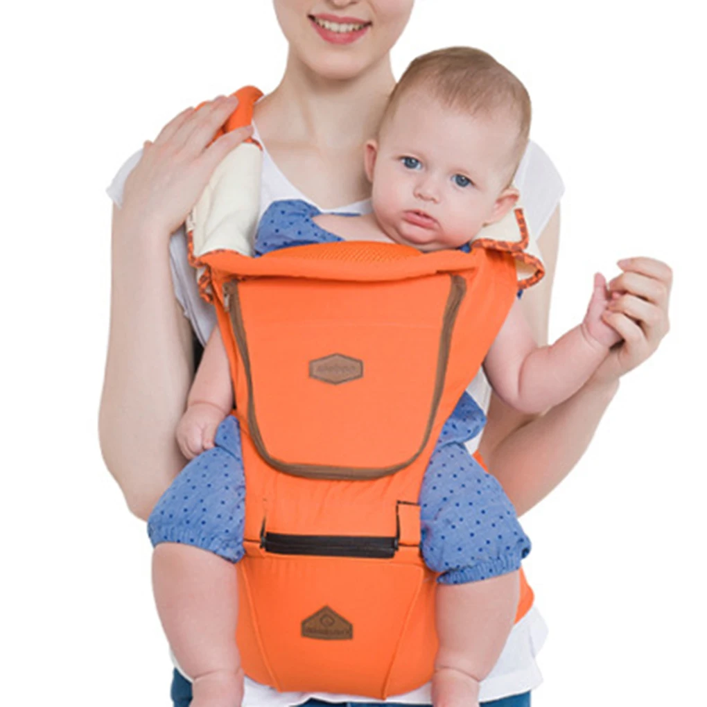 

Aiebao All Carry Positions Ergonomic Baby Carrier Backpack with Hip Seat Front and Back Breathable Backpacks Carrier A6618