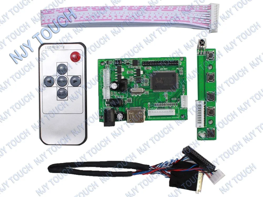 HDMI удаленного ЖК-дисплей драйвер контроллера совета Комплект для 15.6 inch B156XW02 V.2 b156xw04 1366x768 ЖК-дисплей Панель