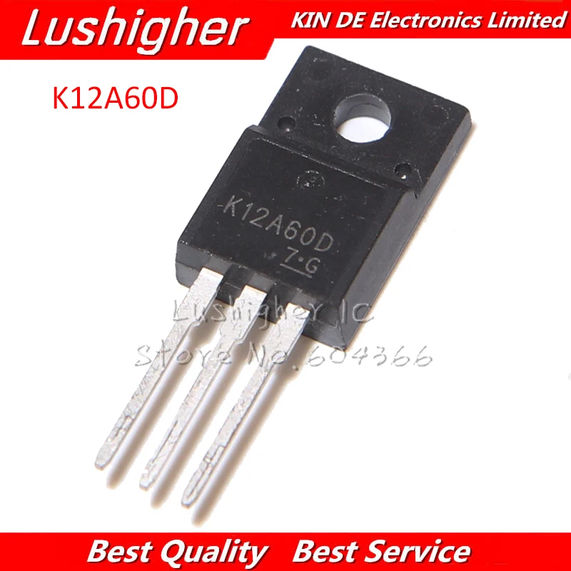 10 шт. TK12A60D TO220F K12A60D TO-220F | Электронные компоненты и принадлежности