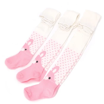 

Baby Girls pink Tights Cartoon Soft Children spring/autumn Present Pantyhose Thin Section Infant Clothing