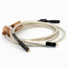 1 пара Nordost Odin Supreme Reference Соединительный RCA аудио кабель с RCA штекером