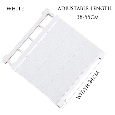 Symboat Armario Organizador estanter/ía de Almacenamiento de bajo Consumo Espacio Pared Armario Ajustable Soporte de Cocina