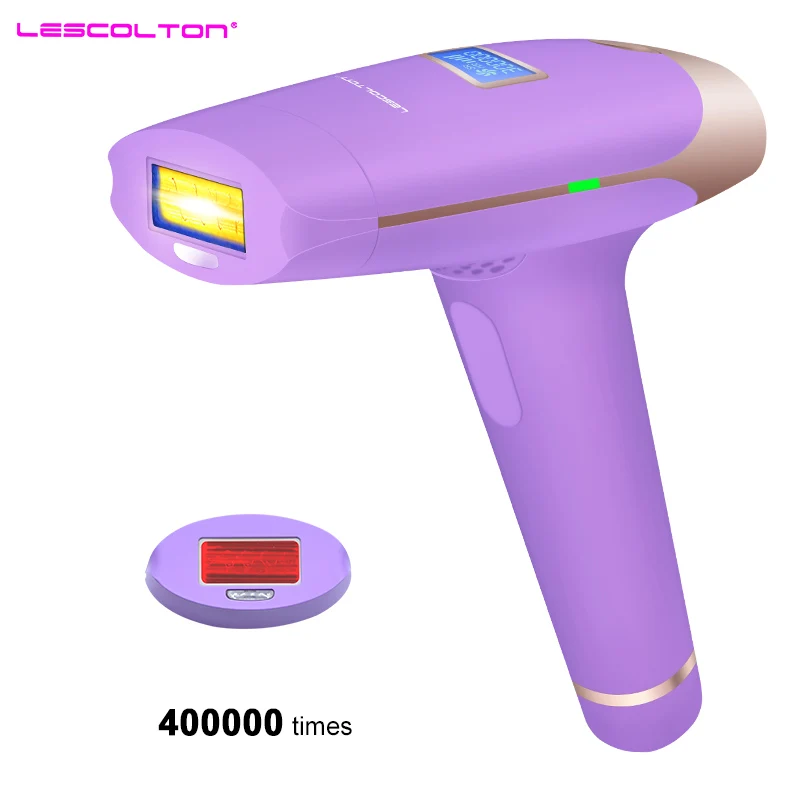 

Lescolton The Newest 400000 Times T009X IPL Epilator 2in1 Laser Hair Removal Machine Permanent For Bikini Underarm Face Body