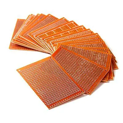 

10pcs DIY Prototype Paper PCB Universal Board 5*7 cm 5*7 cm