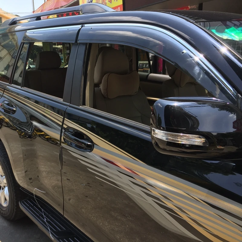 Чехол для Toyota Prado FJ150 FJ 150 2010 2016 4 шт. солнцезащитный козырек от дождя окна