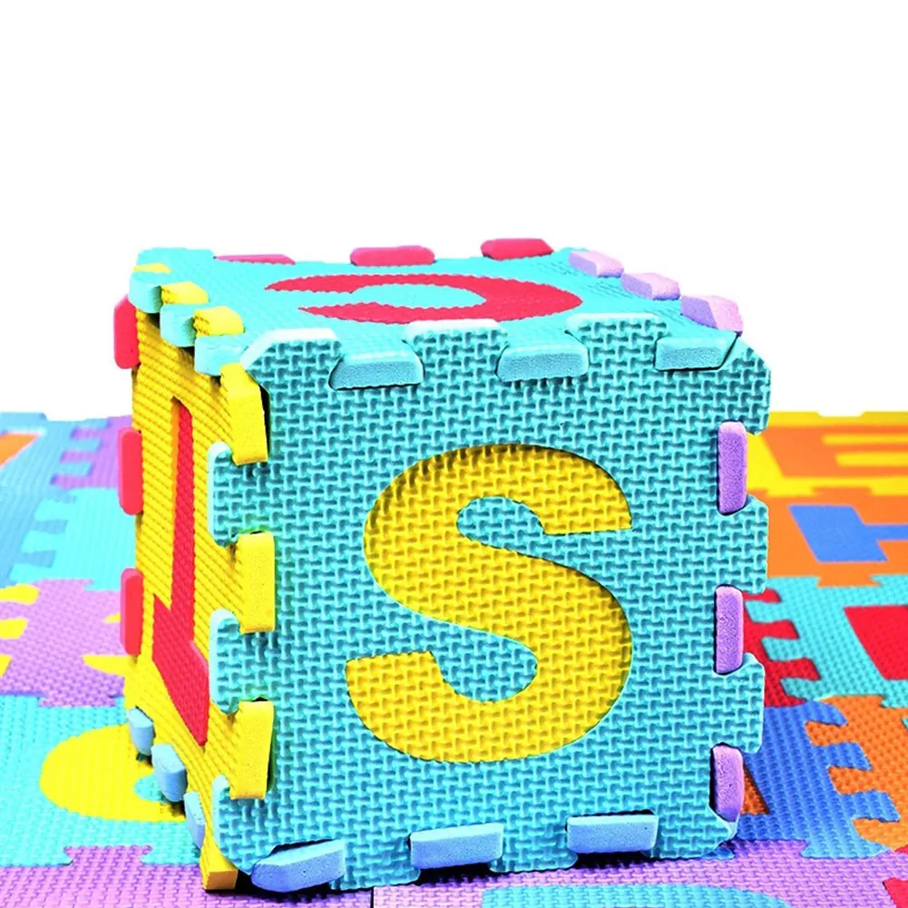 36 шт. в наборе EVA детский коврик-головоломка цифровой буквенный развивающий коврик из пеноматериала морозостойкий экологически чистый детский Crawli