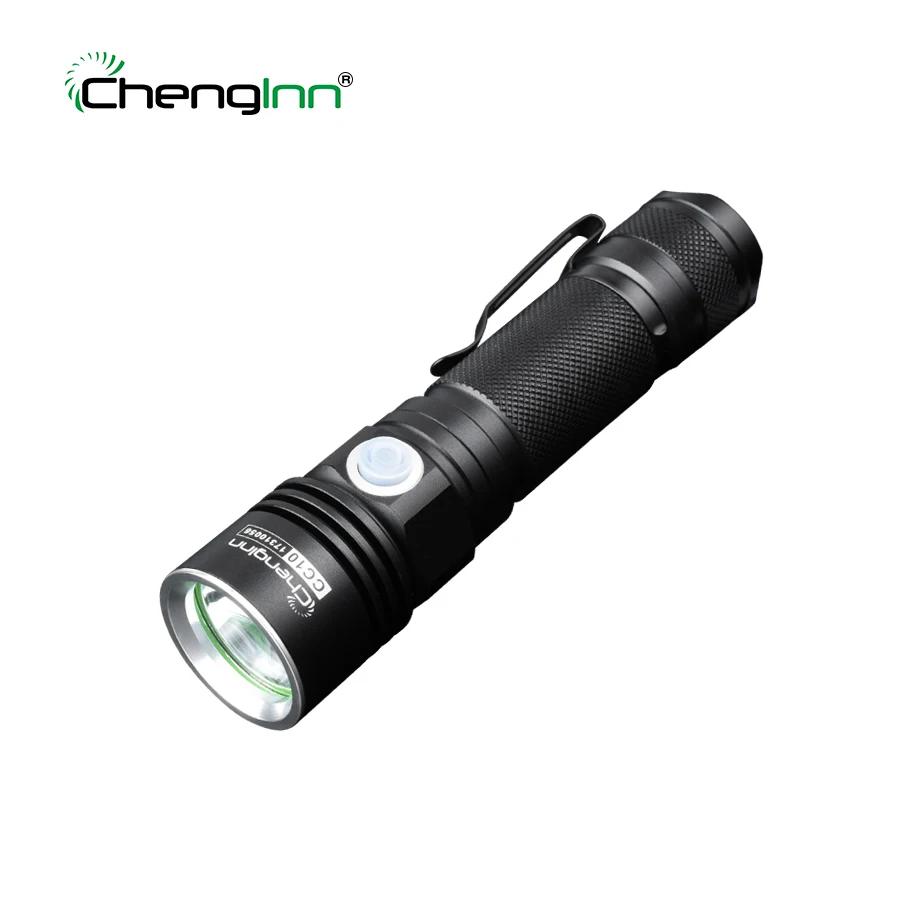

Rechargeable led flashlight Strobe Convoy Flashlight CREE XPE EDC torch powerful waterproof lanterna led 18650 light Chenglnn