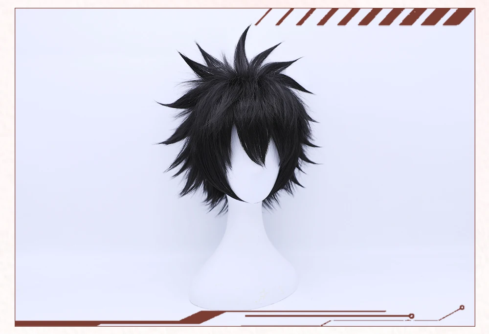 Anihut Dabi My Hero Academia Cosplay Wig Synthetic Black Hair Anime Boku No Heat Resistant -Zentai shop online HTB1mr1Odi6guuRjy1Xdq6yAwpXat.jpg